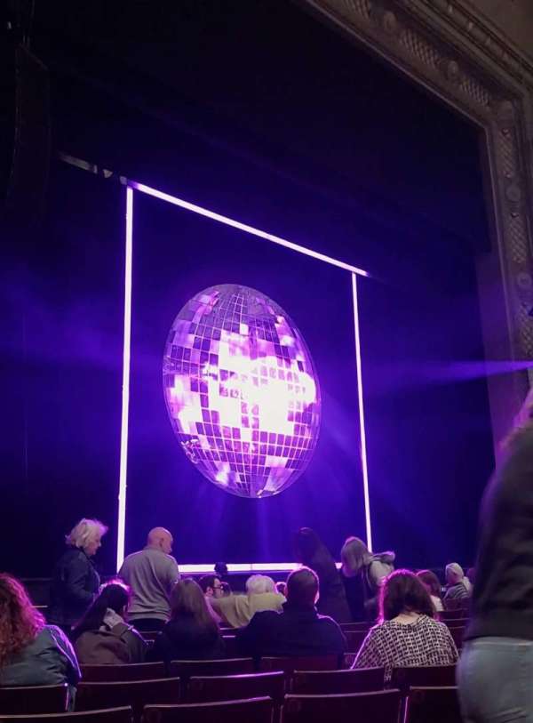 Edinburgh Playhouse, block: Stalls, row: L, seat: 47