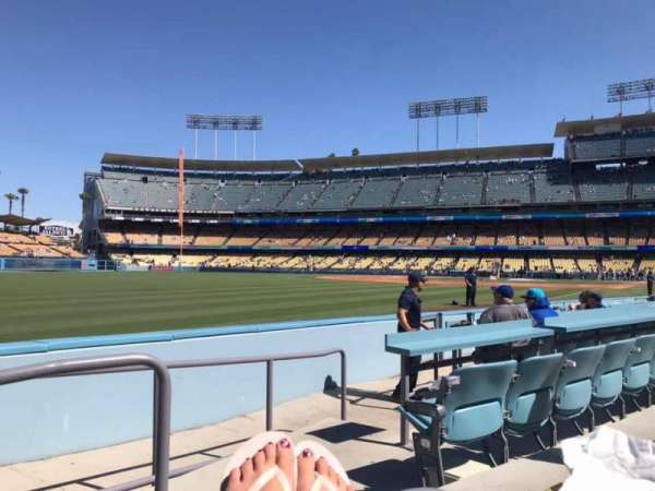 Dodger Stadium, block: 47FD, row: A, seat: 1