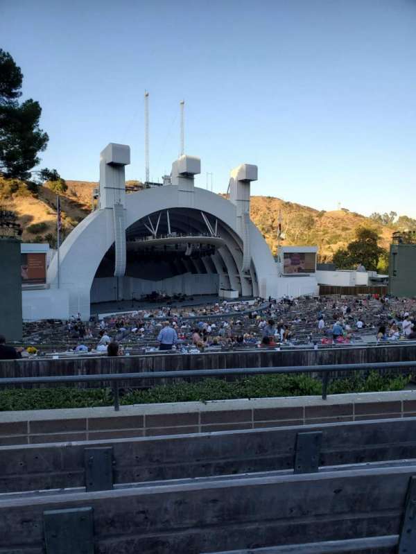 Hollywood Bowl, block: K2, row: 4, seat: 105