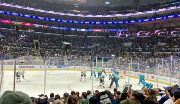 Crypto.com Arena, block: 119, row: 9, seat: 8