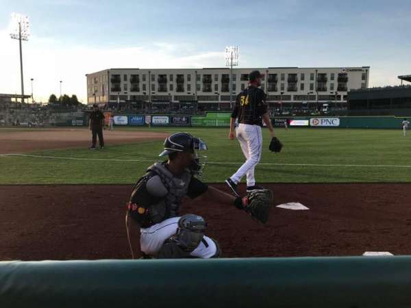 Parkview Field, block: 101, row: C, seat: 13