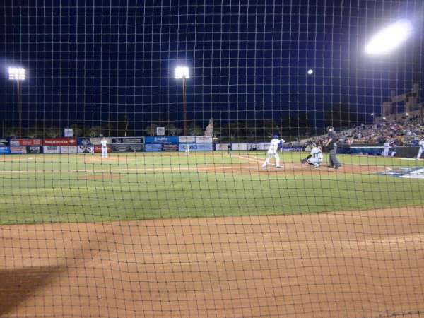 Cashman Field, block: Dug-A, row: 3, seat: 9