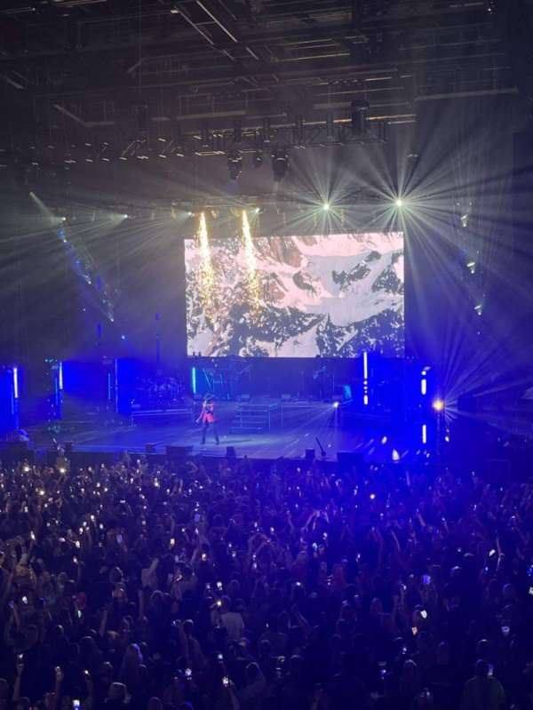 Connexin Live Arena, row: PP, seat: 102