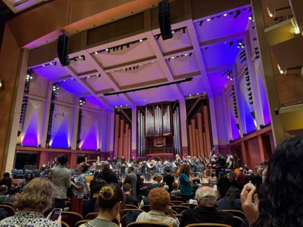 Benaroya Hall, block: Orchestra R, row: N, seat: 6