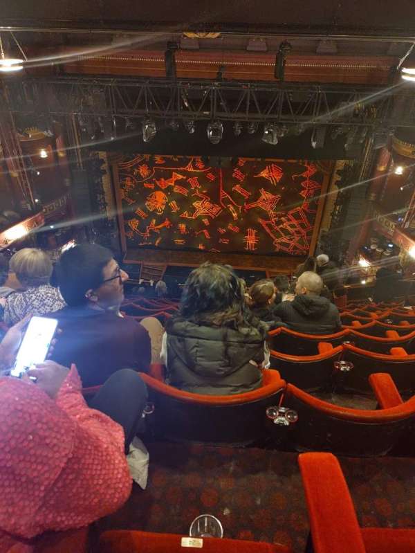 Palace Theatre, Manchester, block: Grand Tier, row: M, seat: 25