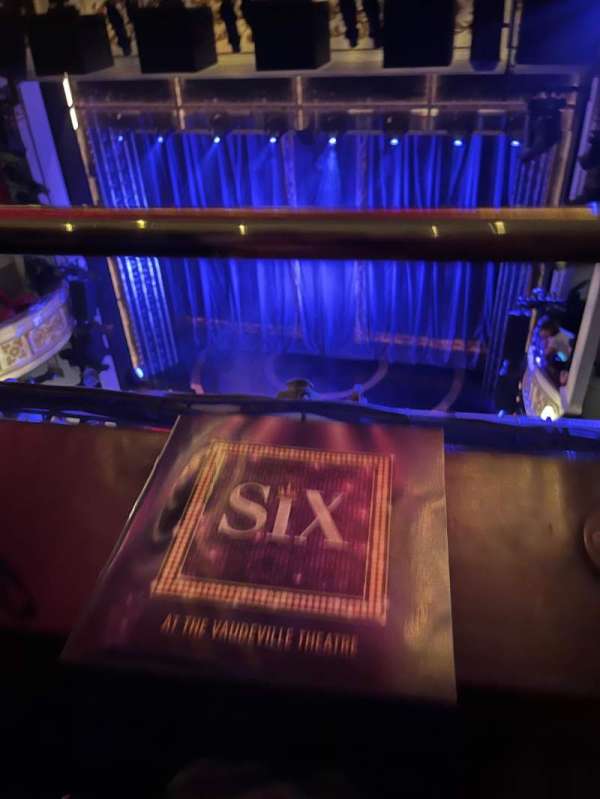 Vaudeville Theatre, block: Grand circle, row: A, seat: 13