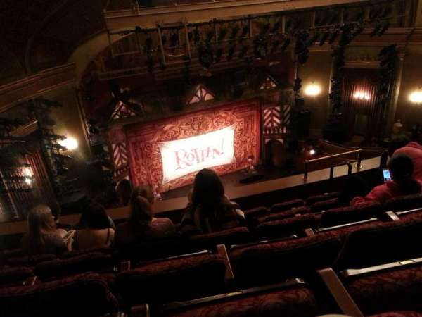 St. James Theatre, block: Balcony L, row: F, seat: 13