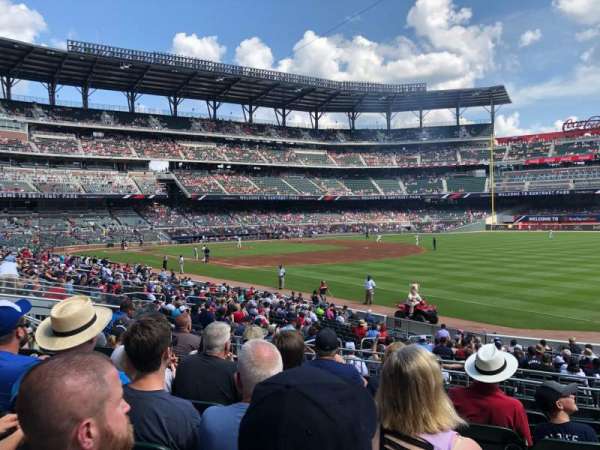 Truist Park, block: 112, row: 7, seat: 3