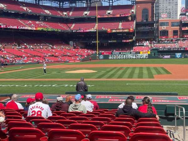 Busch Stadium, block: 144, row: 5, seat: 12