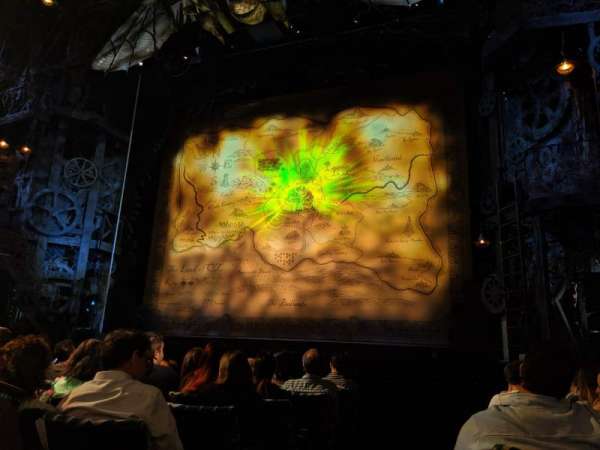 Apollo Victoria Theatre, block: Stalls, row: H, seat: 17
