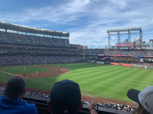 T-Mobile Park, block: 214, row: 2, seat: 8