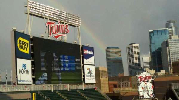 Target Field, block: 214, row: 4, seat: 5
