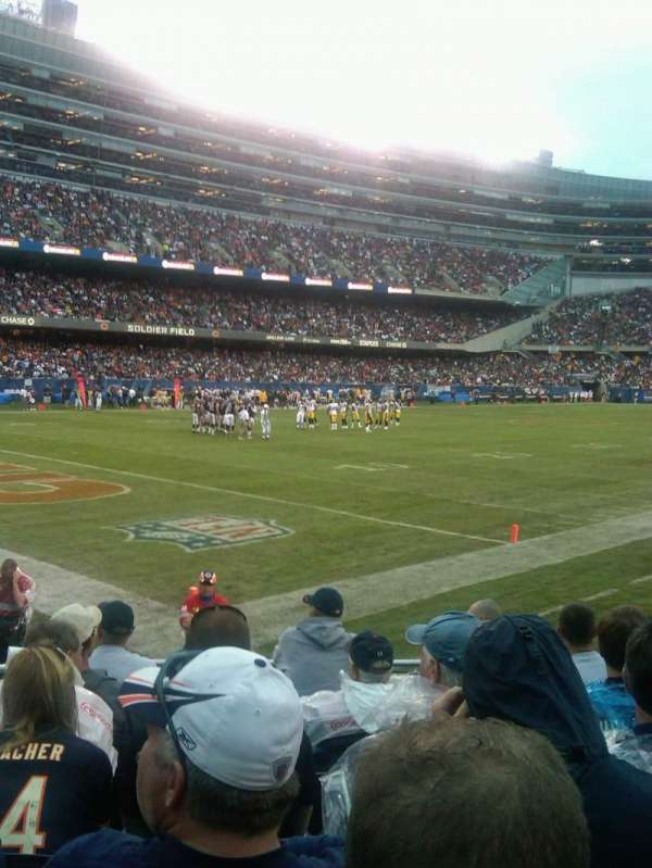 Soldier Field, block: 144, row: 7