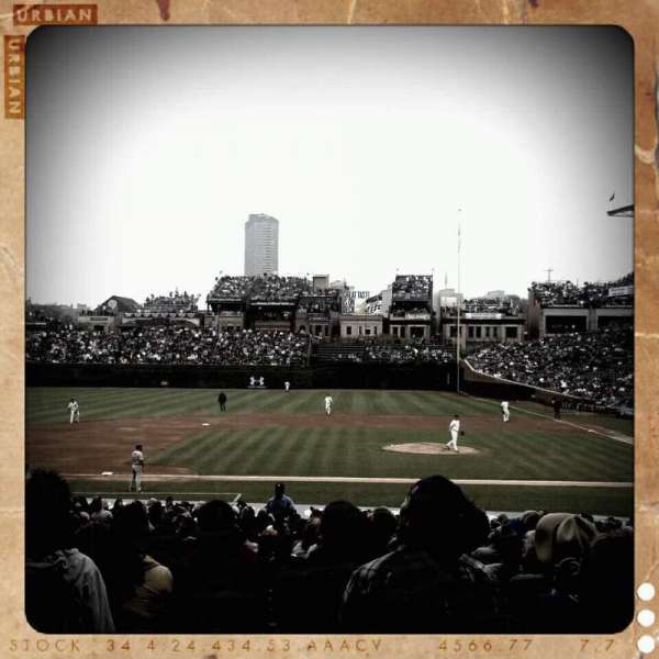 Wrigley Field, block: 11, row: 12, seat: 8