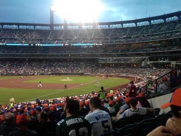 Citi Field, block: 128, row: 29, seat: 17
