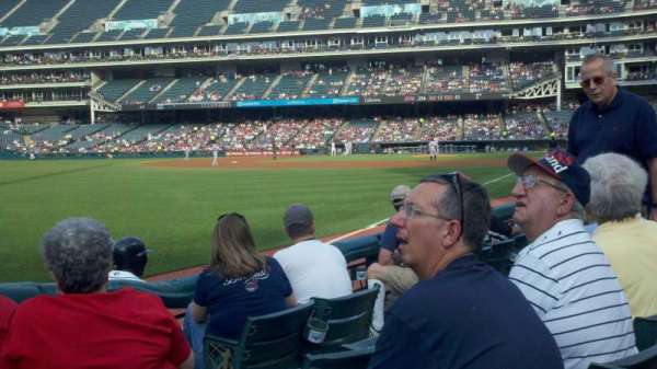 Progressive Field, block: 175, row: E, seat: 5