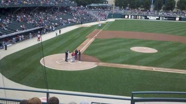 Victory Field, block: 213, row: E, seat: 11
