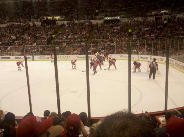 Joe Louis Arena, block: 119, row: 7, seat: 3