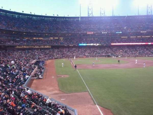 Oracle Park, block: 150, row: 1, seat: 1