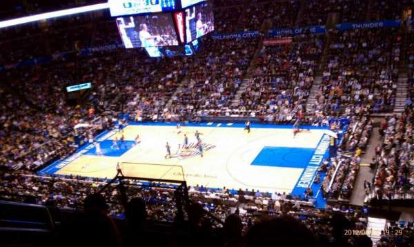 Paycom Center, block: 306, row: H