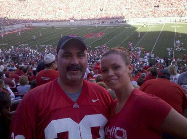 Ohio Stadium, block: 23a, row: 24, seat: 4