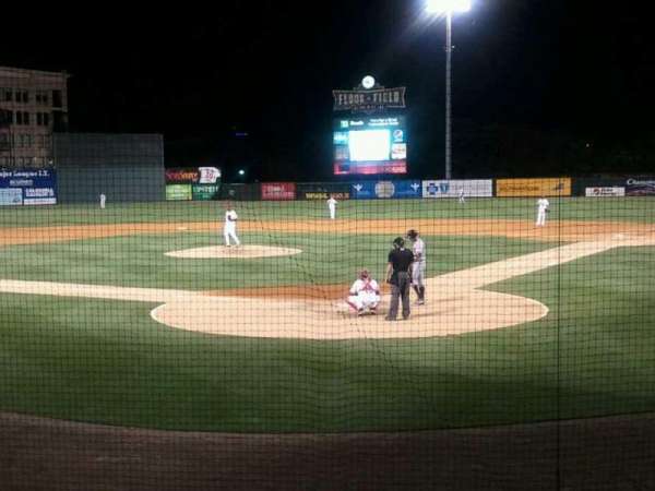 Fluor Field, block: 107, row: J, seat: 1