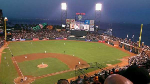 Oracle Park, block: VR312, row: 5, seat: 6