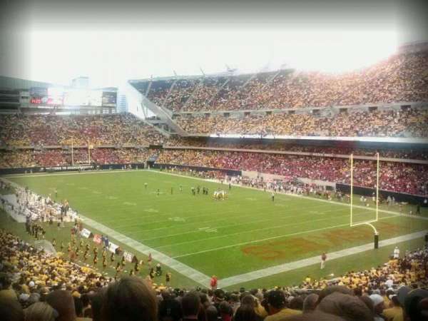 Soldier Field, block: 256, row: 20, seat: 12