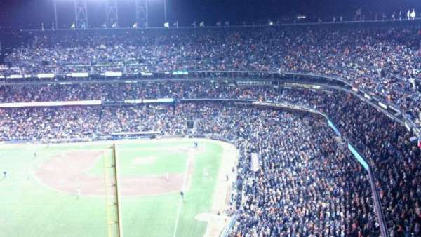 Oracle Park, block: VR335, row: 18, seat: 20