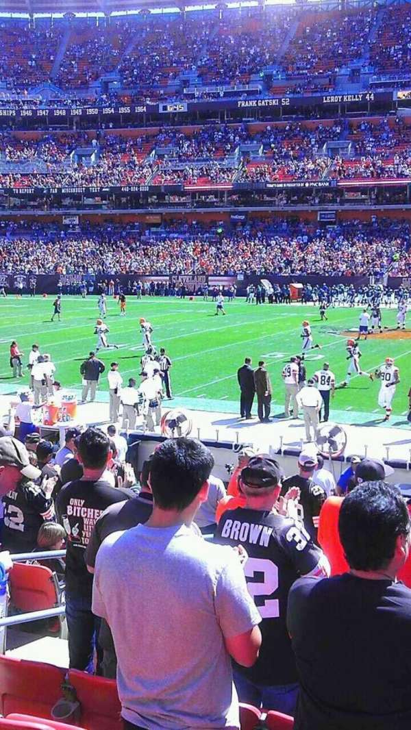 Huntington Bank Field, block: 132, row: 12, seat: 6