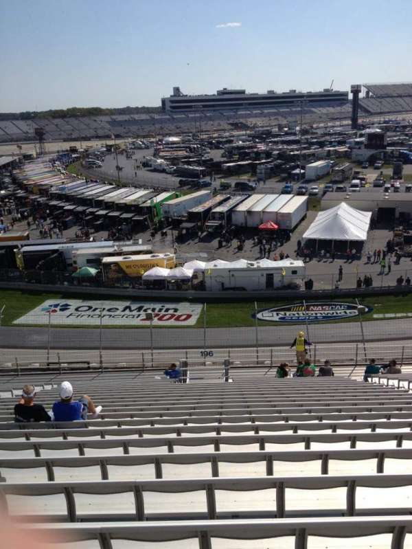 Dover Motor Speedway, block: 196, row: 23, seat: 9