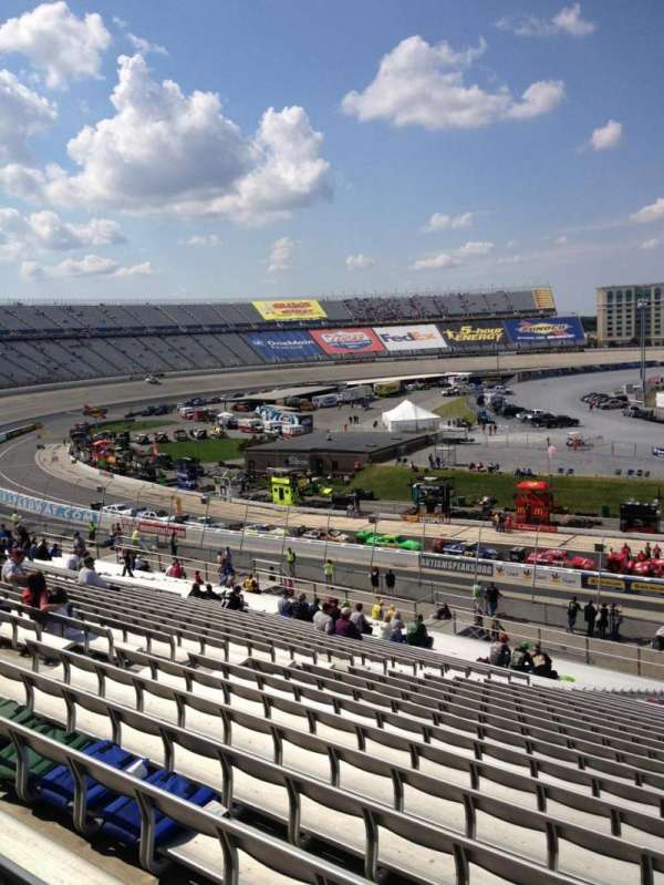 Dover Motor Speedway, block: 107, row: 45, seat: 8