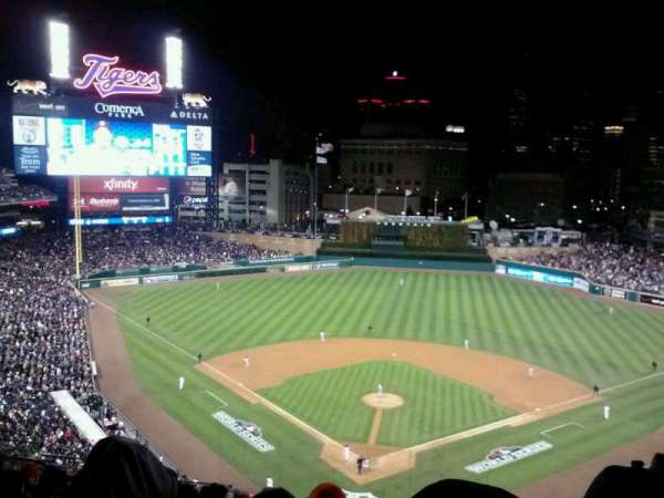 Comerica Park, block: 327, row: 14, seat: 12