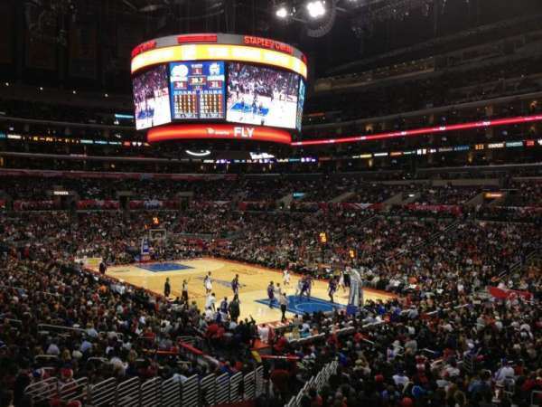 Crypto.com Arena, block: 219, row: 3, seat: 9