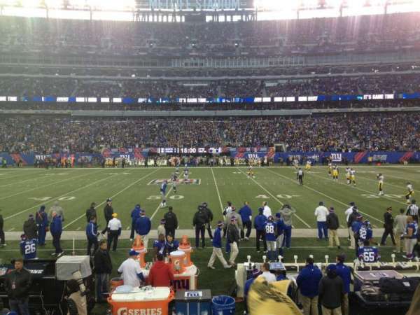 Metlife Stadium, block: 113, row: 4, seat: 4