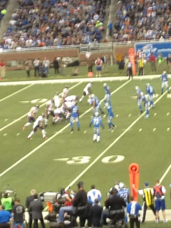 Ford Field, block: 106, row: 37, seat: 1