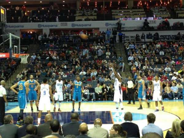 Spectrum Center, block: 106, row: 6, seat: 4