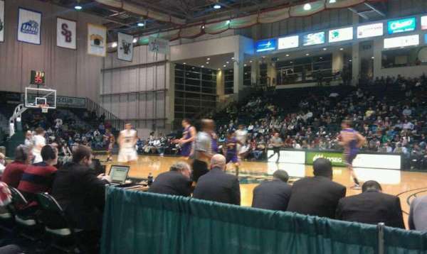 Binghamton University Events Center, block: 103, row: B, seat: 8