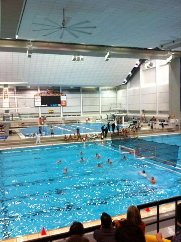 Jamail Texas Swimming Center, row: 5, seat: 25