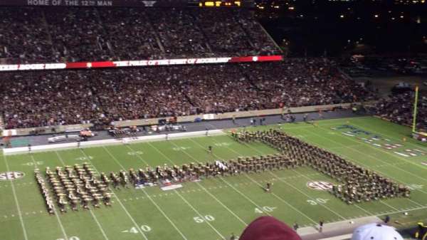 Kyle Field, block: 313, row: 5, seat: 11