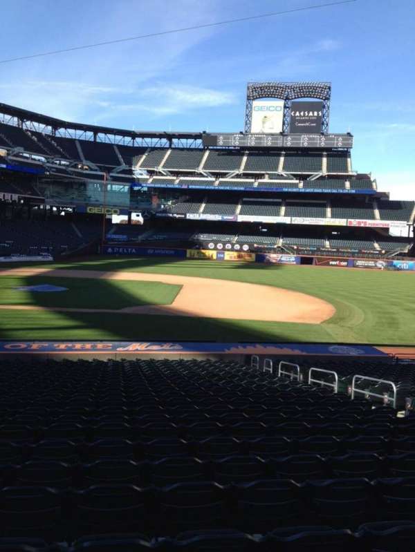 Citi Field, block: 113, row: 23, seat: 7