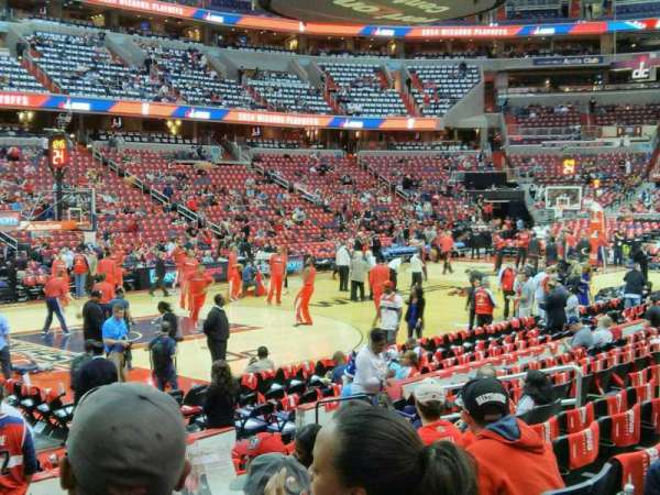 Capital One Arena, block: 109, row: L, seat: 2