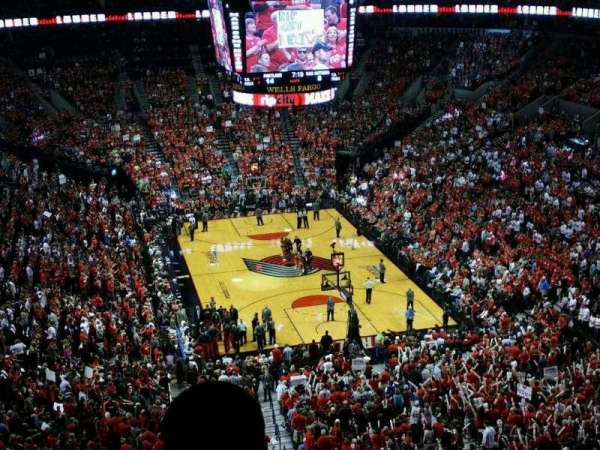 Moda Center, block: 328, row: j, seat: 4