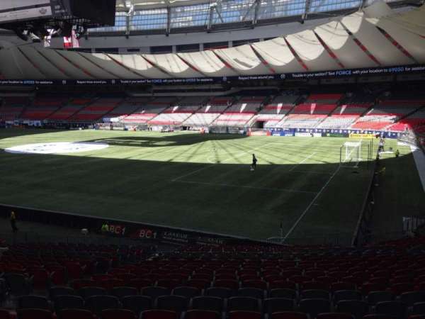 BC Place, block: 234, row: CC, seat: 5