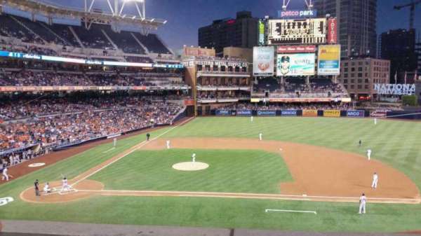 Petco Park, block: 211, row: 1, seat: 6