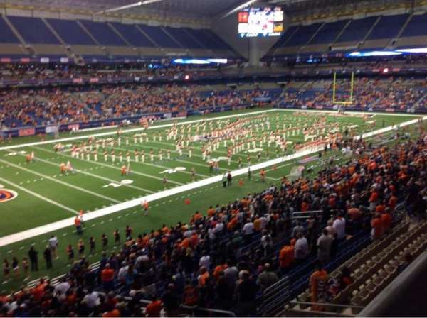 Alamodome, block: 217, row: 1, seat: 15