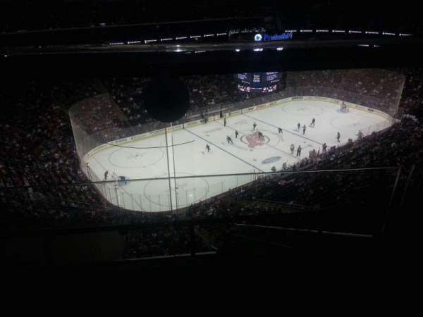 Prudential Center, block: 208, row: 1, seat: 3