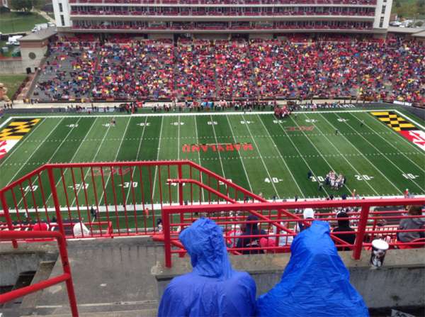 SECU Stadium, block: 306, row: L, seat: 1