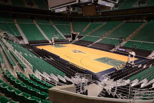 Delta Center, block: 4, row: 5, seat: 5
