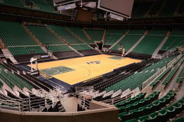 Delta Center, block: 10, row: 4, seat: 4